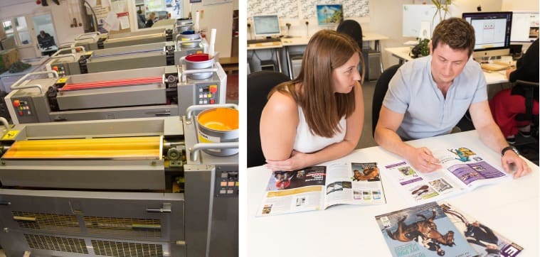 Production and pre production of The Easingwold Advertiser & Weekly News